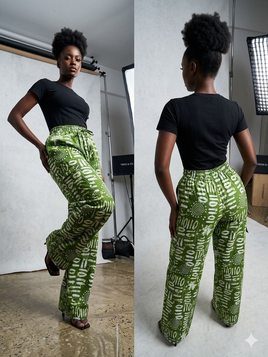 Trice Luxe Ankara Pants - Choose from various prints & colours